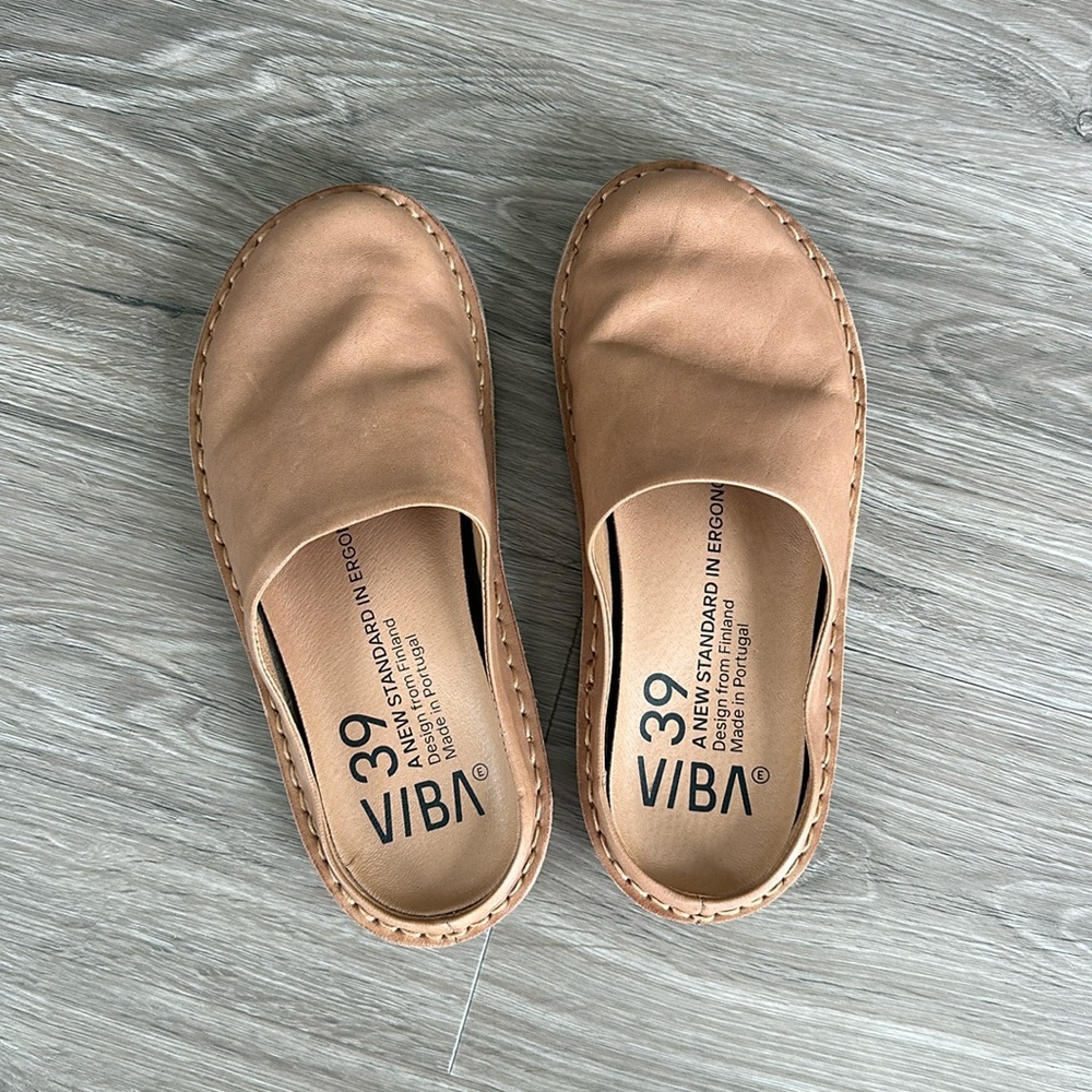 VIBA ROMA leather cognac brown